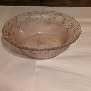Elegant Textured Glass Bowl